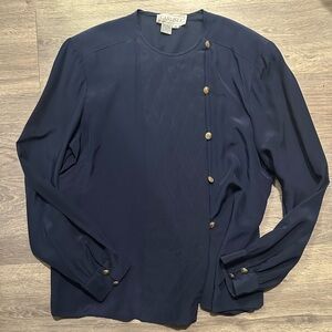 Carlisle Vintage Silk Blouse